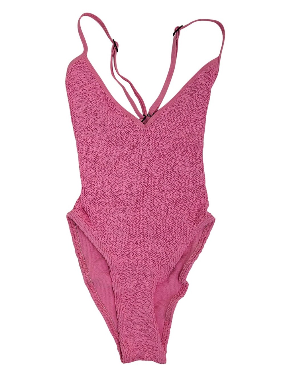 BOND-EYE Swimsuit Elena 2.0 One Piece ONE SIZE Candy Pink The Authentic Crinkle